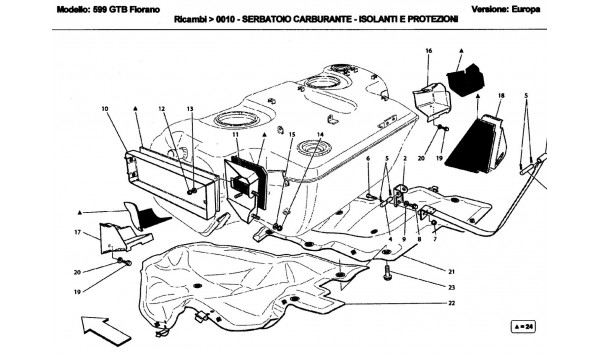 FUEL TANK - INSULATION AND PROTECTION