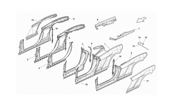 090 Lateral Frame Attachments