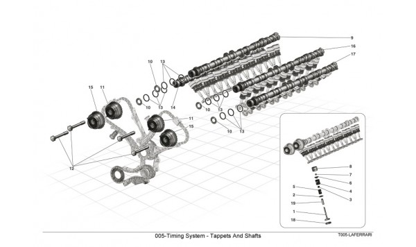 005-Timing System - Tappets And Shafts