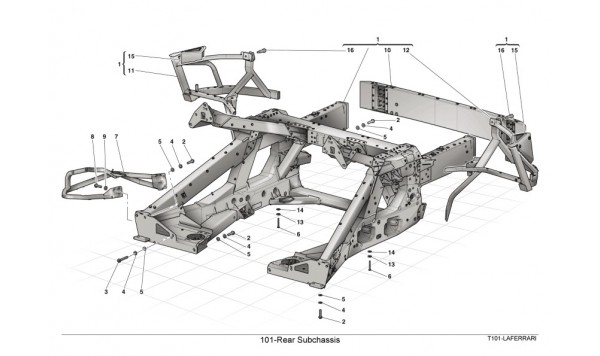 101-Rear Subchassis