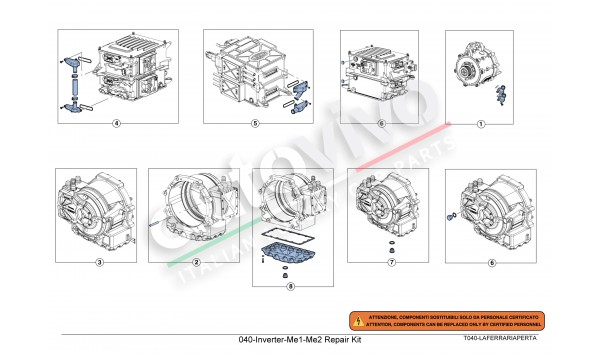 040-Inverter-Me1-Me2 Repair Kit