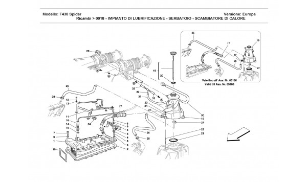 LUBRICATION SYSTEM - TANK - HEATER EXCHANGER