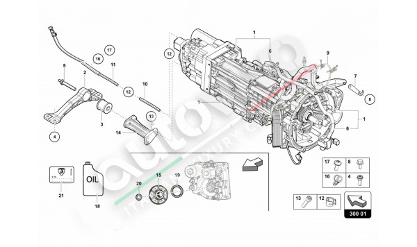 300.01.00 7-SPEED AUTOMATIC GEARBOX