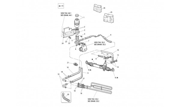POWER STEERING SYSTEM (L.H. Drive)