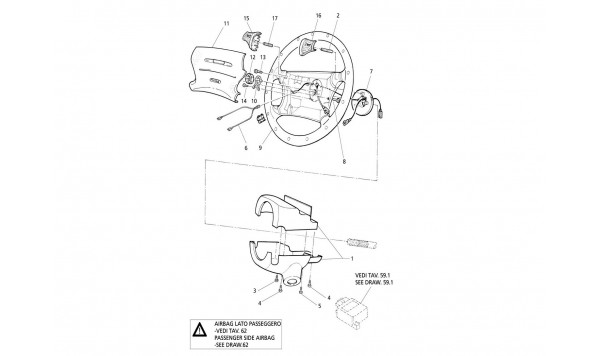 STEERING WHEEL WITH AIRBAG