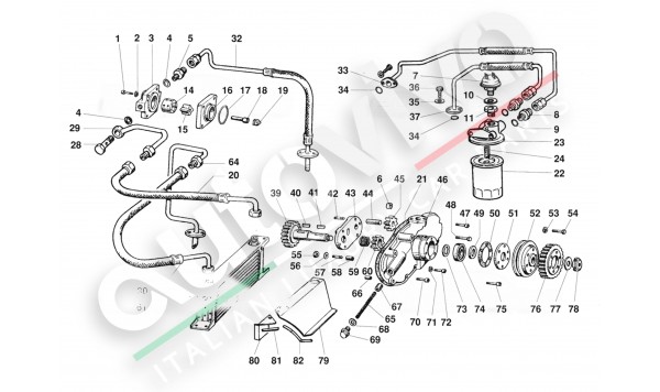71.006 oil pump-oil circuit (valid for usa - july 1989)