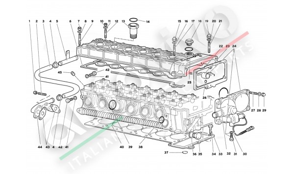 11.04.00 accessories for left cylinder head