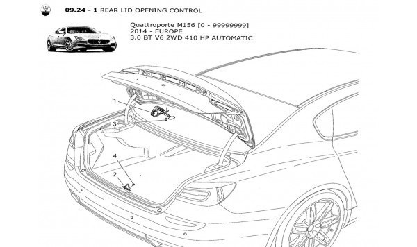 REAR LID OPENING CONTROL