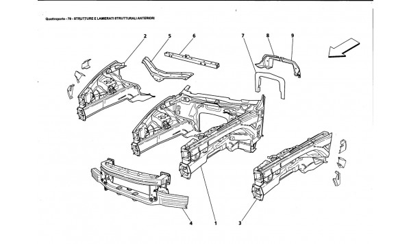 FRONT STRUCTURAL PARTS